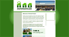 Desktop Screenshot of permitsprotect.info